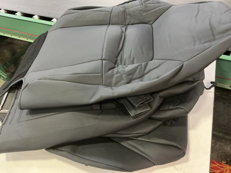 Condition photo showing As Is for SAPUBK Custom-Fit Front Seat Covers Replace for 1994-1996 Chevy Corvette C4 Standard Model Seat, Premium Leather with Composite Soft Foam Lining Seat Cover 1994-1996 Standard