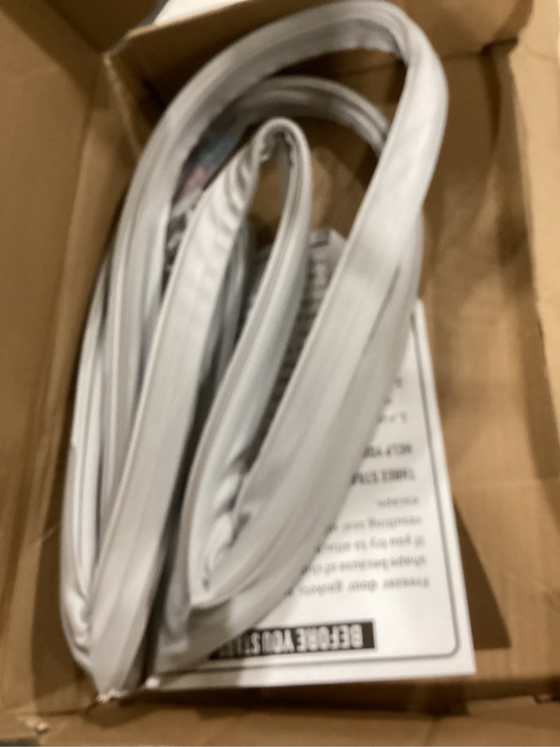 Condition photo showing Good Condition for upgraded da97-12522w freezer door gasket compatible with samsung refrigerator freezer door seal rf27t5241sr rf28t5001sr rf27t5201sr rf27t5501sr refrigerator door gasket seal freezer seal replacement