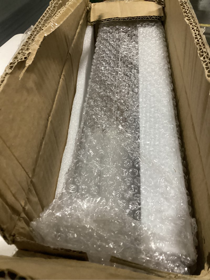 Condition photo showing New/Like New for Large Acrylic Rectangular Cake Tray - Multifunctional Rectangle Cake Stand with Cover Lid - Pastry Serving Dessert Holder Tray for Party Home Kitchen Gift2 (White)