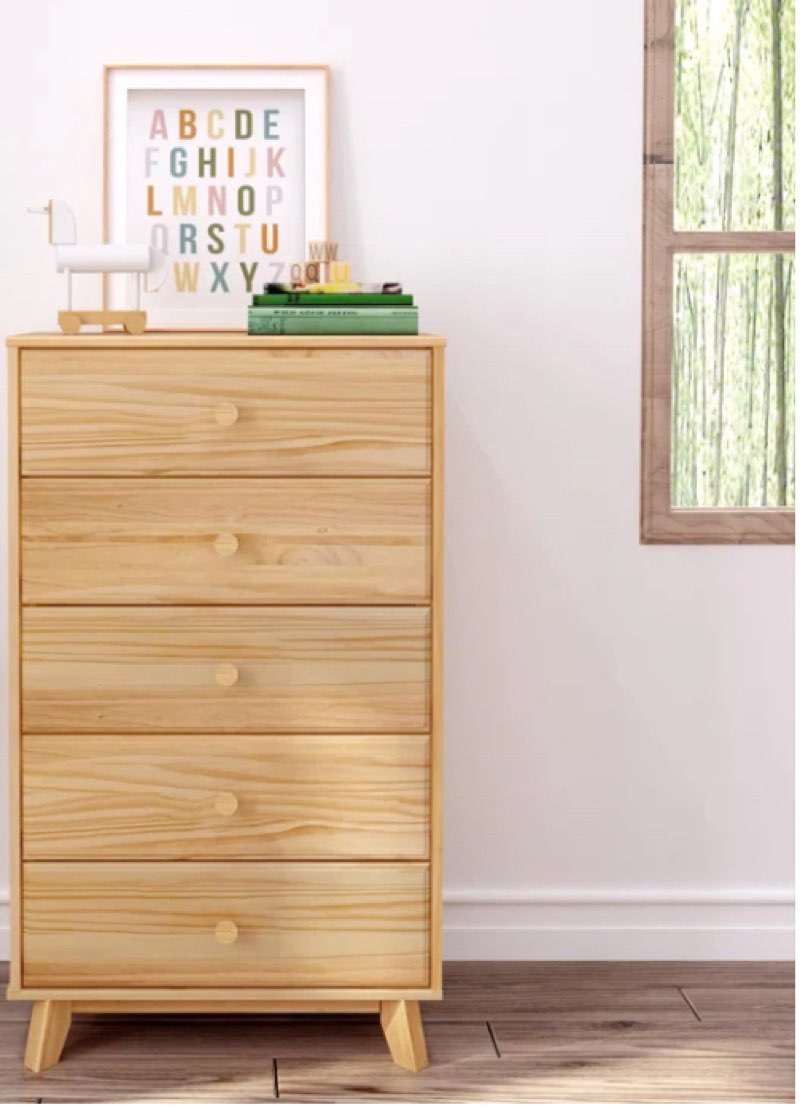  Hararat 5 Drawer Dresser