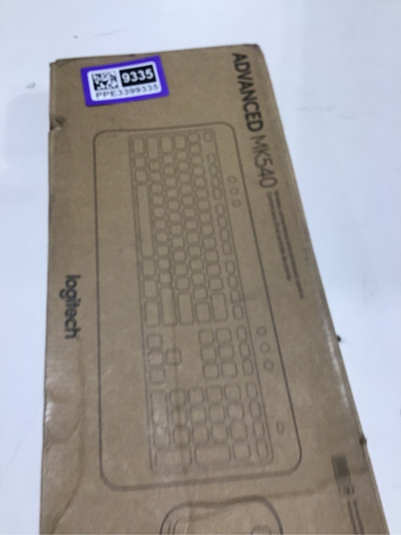 Condition photo showing New/Like New for Logitech MK540 Advanced Wireless Keyboard and Mouse Combo for Windows, 2.4 GHz Unifying USB-Receiver, Multimedia Hotkeys, 3-Year Battery Life, for PC, Laptop 2024 Model
