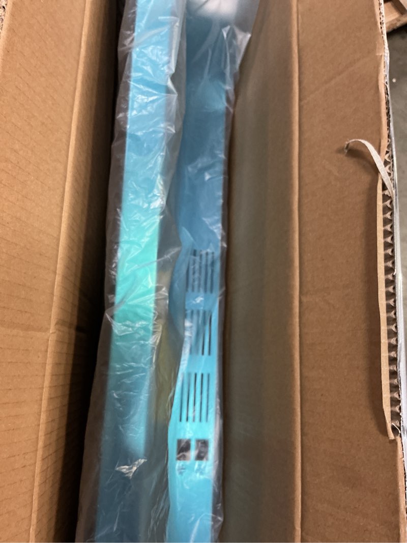 Condition photo showing Good Condition for firegas range hood 36 inch under cabinet, ducted/ductless convertible kitchen hood, stainless steel vent hood with led light,2 speed exhaust fan, silver