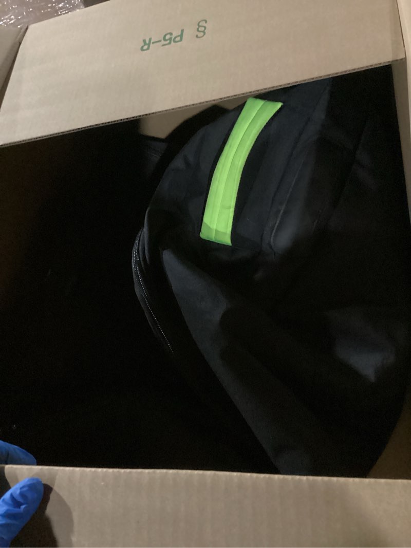 Condition photo showing As Is for YOREPEK Padded Stroller Travel Bag with Wheels for Airplane, Fits Nuna Mixx Next/Triv Next(Remove All Wheels), with a Separate Pocket to Store Stroller Wheels, Gate Check Stroller Bag for Air Travel