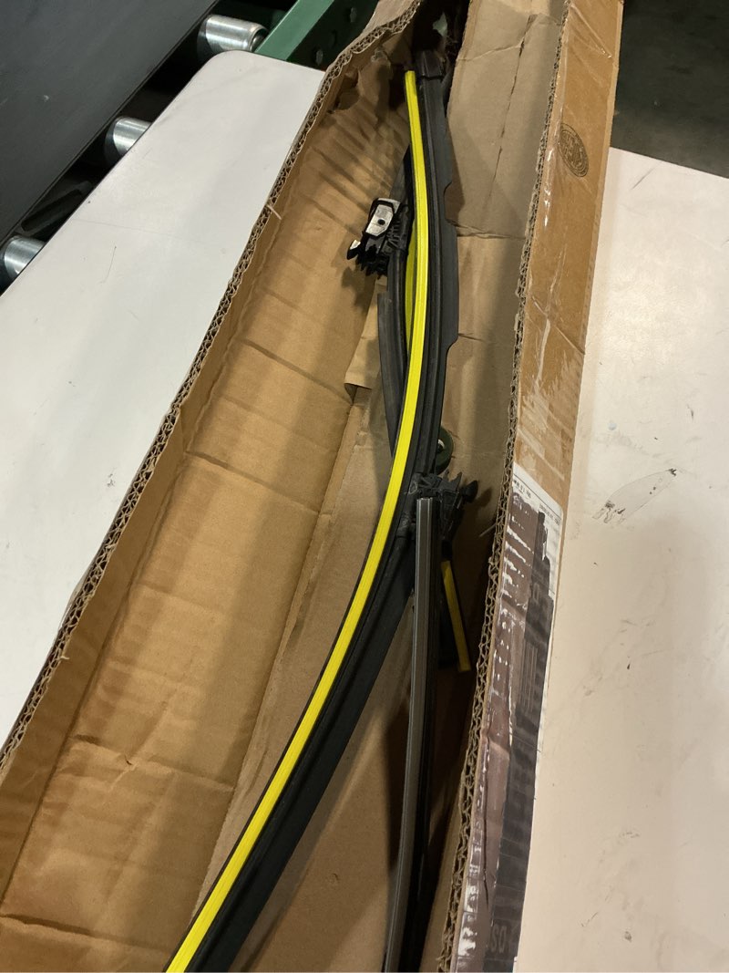 Condition photo showing As Is for front & rear windshield wipers blades compatible with 2021 2022 2023 2024 2025 bmw ix i20 61615a0b571