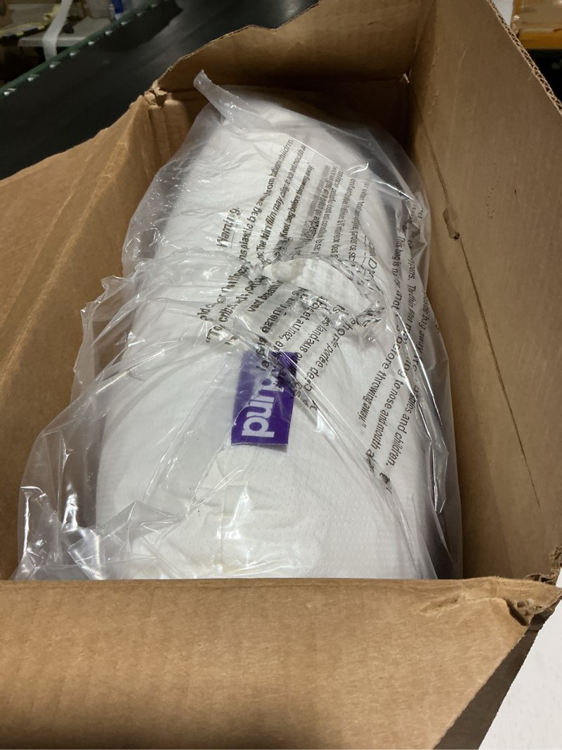 Condition photo showing Good Condition for purple harmony pillow – talalay latex foam cooling pillow for combo or side sleepers, 360º hex gelflex grid for no-pressure support and luxurious weightless feel - standard, medium feel, med height