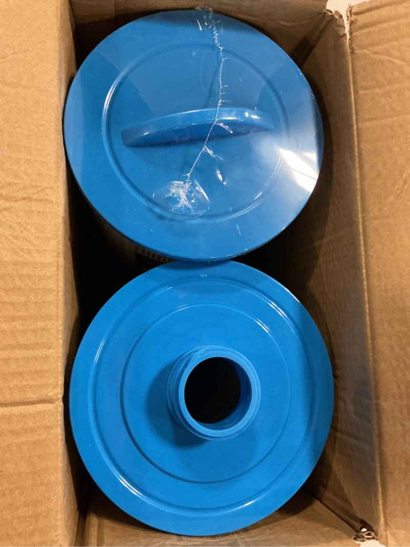 Condition photo showing Good Condition for pacetap 1 1/2" sae thread screw in spa hot tub filter replacement 2 pack compatible with pleatco pww50p3, for unicel 6ch-940, for filbur fc-0359, for waterways 817-0050, for viking spa filter standard white 2 pack