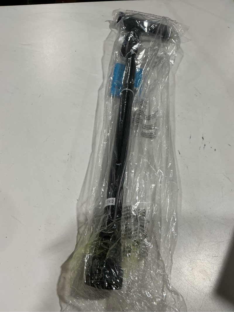 Condition photo showing As Is for Carex Soft Grip Walking Cane - Height Adjustable Cane with Wrist Strap - Latex Free Soft Cushion Handle, Black Cane, Walking Cane for Women and Walking Cane for Men