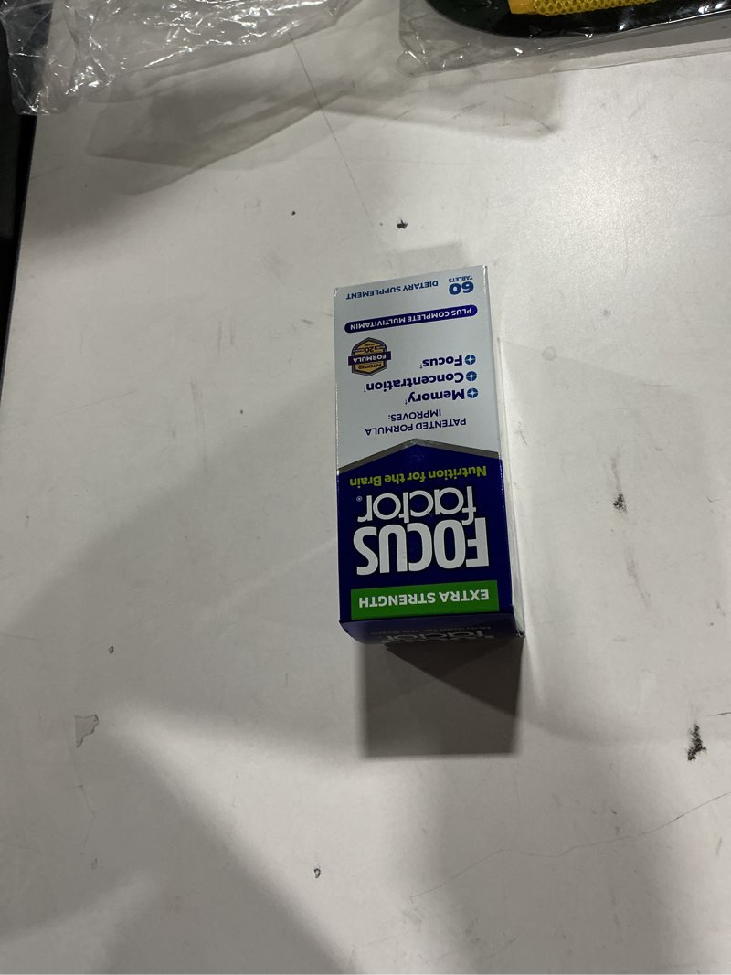 Focus Factor Extra Strength Tablets for Brain Health, 60 Ea, 60Count