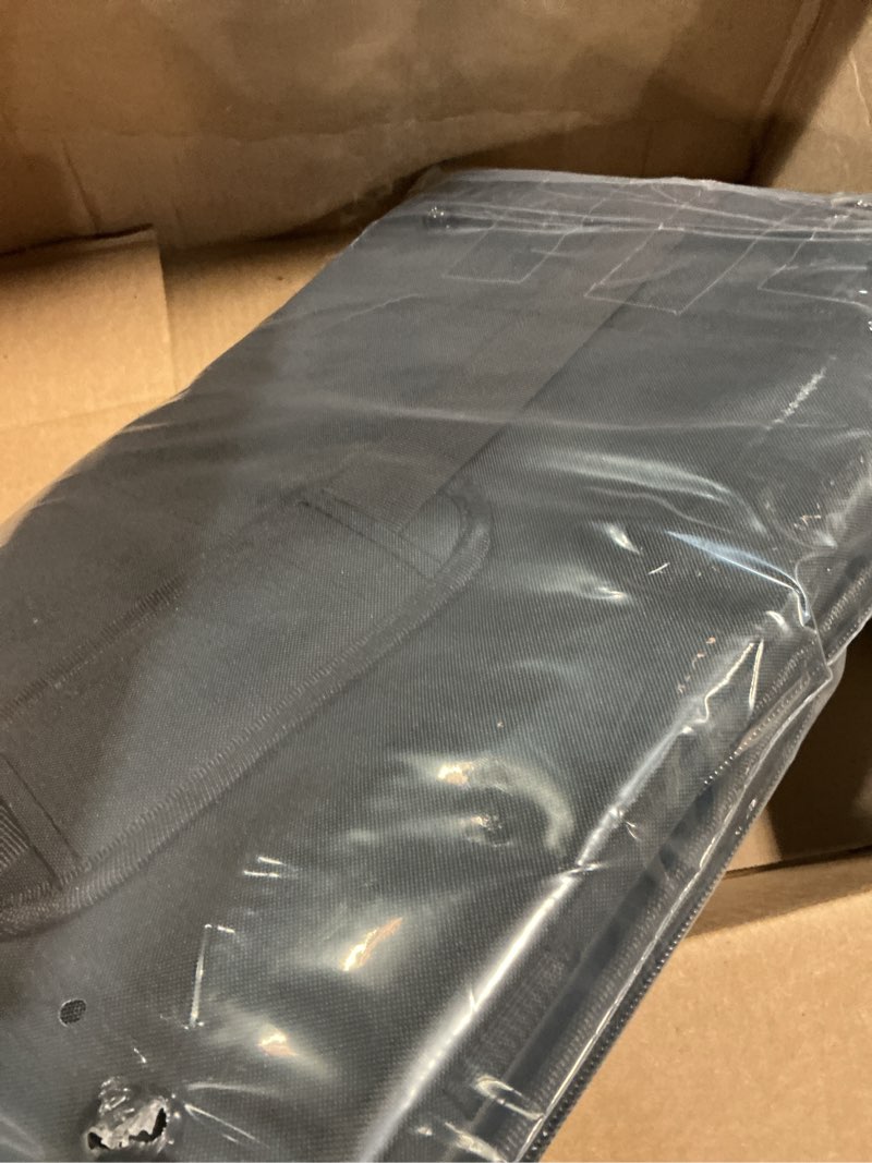 Condition photo showing New/Like New for Henkelion Large Soft Sided Cat and Pet Carrier for Cats and Puppies up to 25Lbs - Collapsible, Waterproof Travel Carrier - Black 20.0"L x 13.0"W x 13.0"H Black