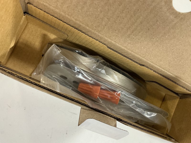 Condition photo showing New/Like New for progress lighting 5cct 7.5-in brushed nickel indoor 1 -light led tunable white flush mount light with polycarbonat