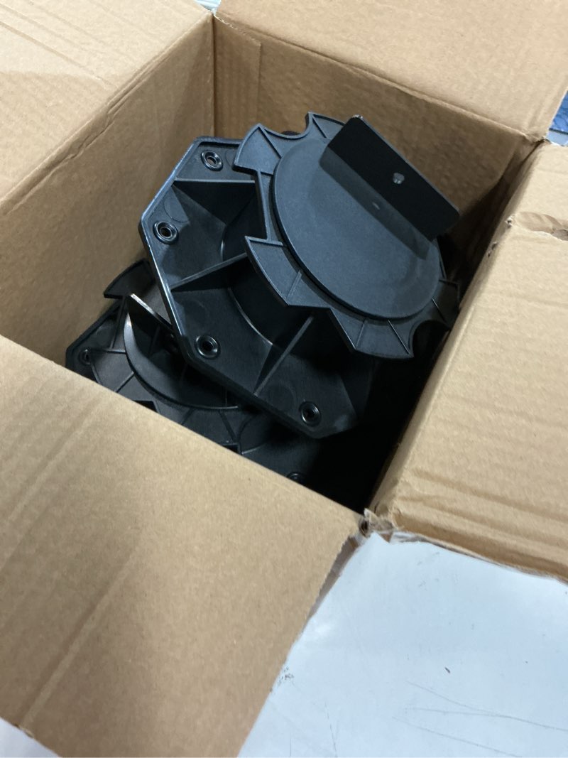 Condition photo showing Good Condition for Muzata 5Pack Raising from 2.4" to 5.5" Adjustable Deck Support Pedestal Paver Flooring Joist Unilateral Keel Deck Support Base M065 2.4"-5.5" 5Pack