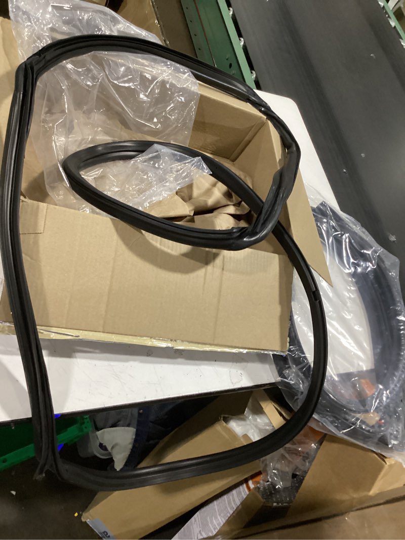 Condition photo showing As Is for similar to door seal strip,door rubber seal strip,auto weather striping for isuzu nqr npr-700p nqr175 npr150 nmr130 nlr130 nrr gmc w3500 w4500 w5500 2005-2018 (lh)