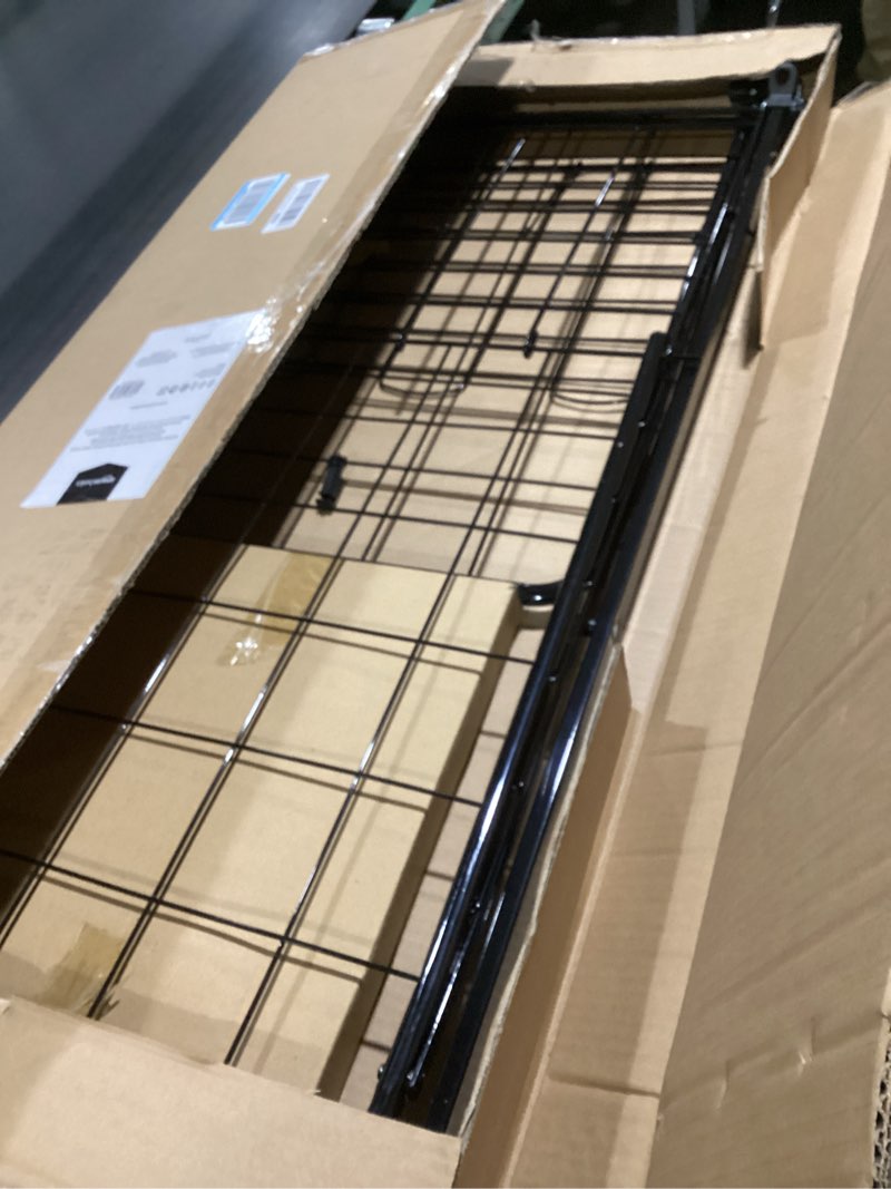 Condition photo showing Good Condition for Amazon Basics Foldable Shopping Utility Cart with 360-Degree Wheels, Easy Assembly, Black, X-Large