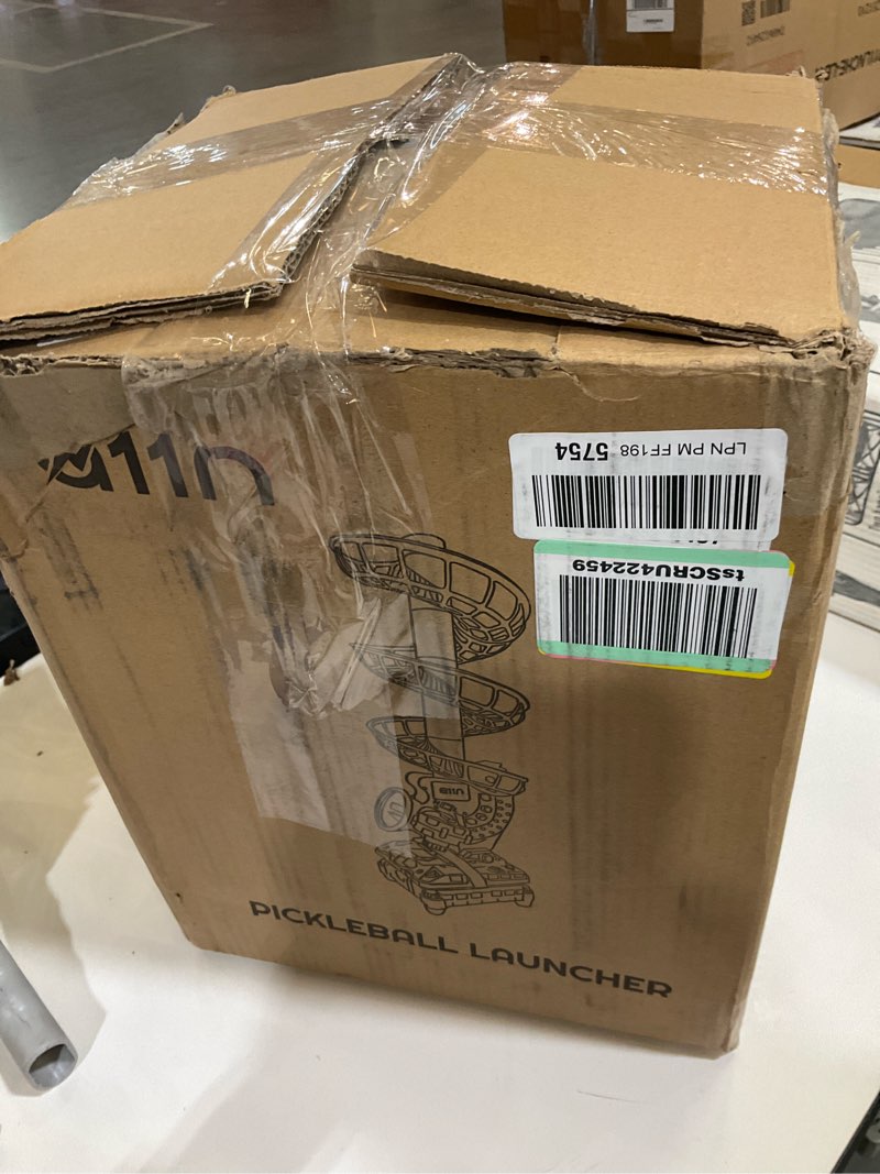 Condition photo showing As Is for pickleball launcher