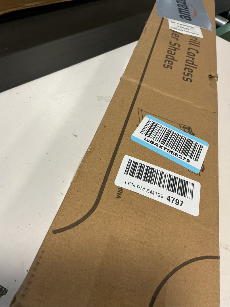 Condition photo showing Good Condition for Allesin zen No Drill No Tools Blackout Roller Shades for Windows, (Gray 30 x 72), Renter-Friendly, UV Protection, no-Drill Pull-Down Blinds for Home, Bedroom, Office, Living Room 30"W x 72"H Gray