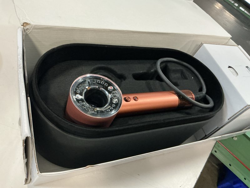 Condition photo showing As Is for dyson supersonic nural™ hair dryer amber silk