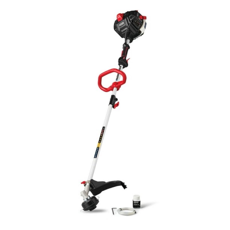 hyper tough 26cc 2 cycle gas powered 18" straight shaft string trimmer