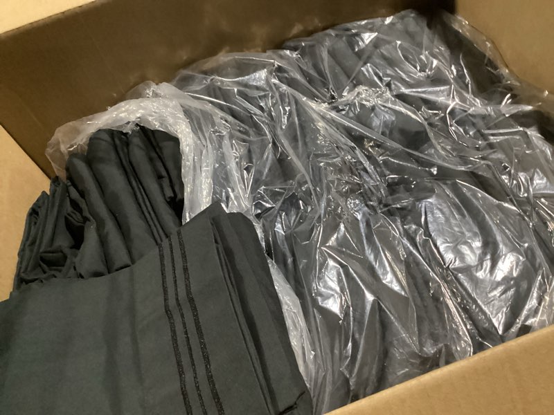 Condition photo showing Good Condition for similar bulk black bedding sheets flat sheet & pillow cases - (black)