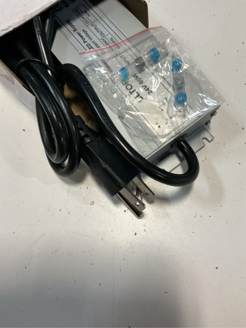 Condition photo showing Good Condition for lltop led driver 60 watts 100-264v ac to 24v dc 2.5a power supply waterproof low voltage transformer ultra thin converter for indoor outdoor led lights 24v 60w
