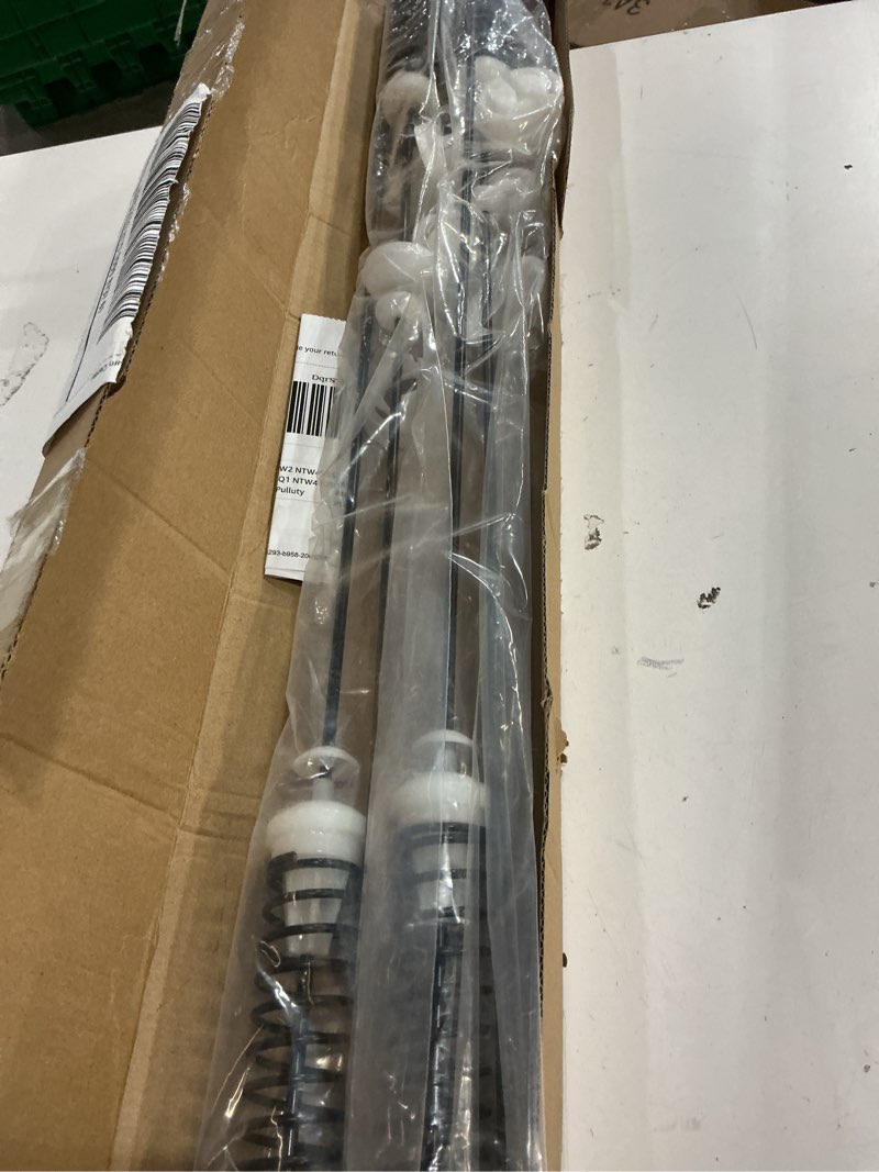 Condition photo showing New/Like New for ntw4516fw3 ntw4516fw1 ntw4516fw2 ntw4655ew1 ntw4601bq1 ntw4605ew1 ntw4611bq1 ntw4635ew0 ntw4651bq1 ntw4705ew1 washer suspension rod kit for amana washer shock absorbers for machines by pulluty