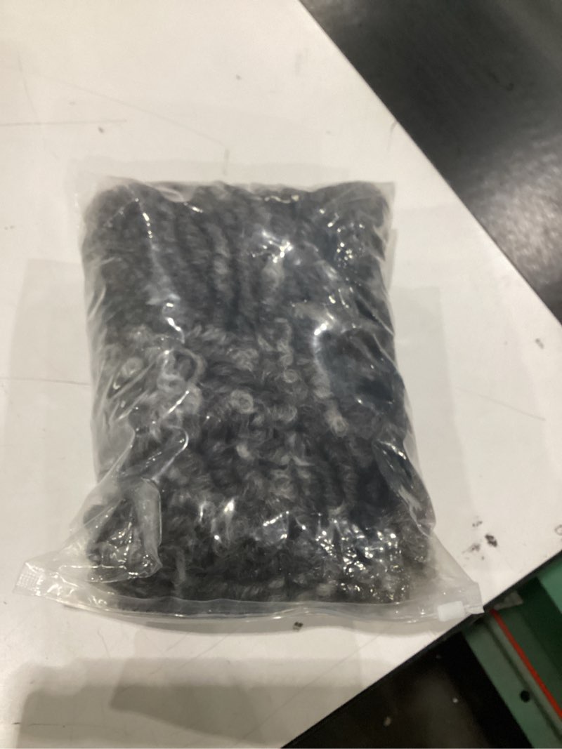 Condition photo showing Good Condition for ULocsBay Short Synthetic Dreadlock Wig for Black Women, Afro Curly Faux Locs Braided Hair with Gluel