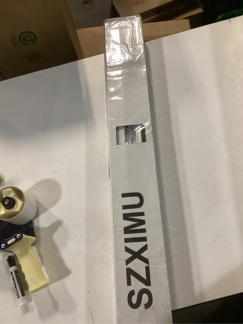 Condition photo showing New/Like New for Window Blinds, SZXIMU 2'' Cordless Blind for Indoor Windows, 35" W X 64" H Mini Blinds, Light Filtering Blinds & Shades, Horizontal Window Blinds for Home Bedroom Living Room Bathroom Kitchen, White 35"W x 64"H