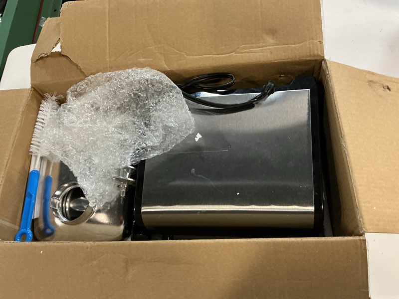 Condition photo showing As Is for 5.0 upgrade electric meat grinder?3500w super motor??sgs certified sus304 blade & plate?3-second fast meat grinding, perfect for meat grinders for home use black