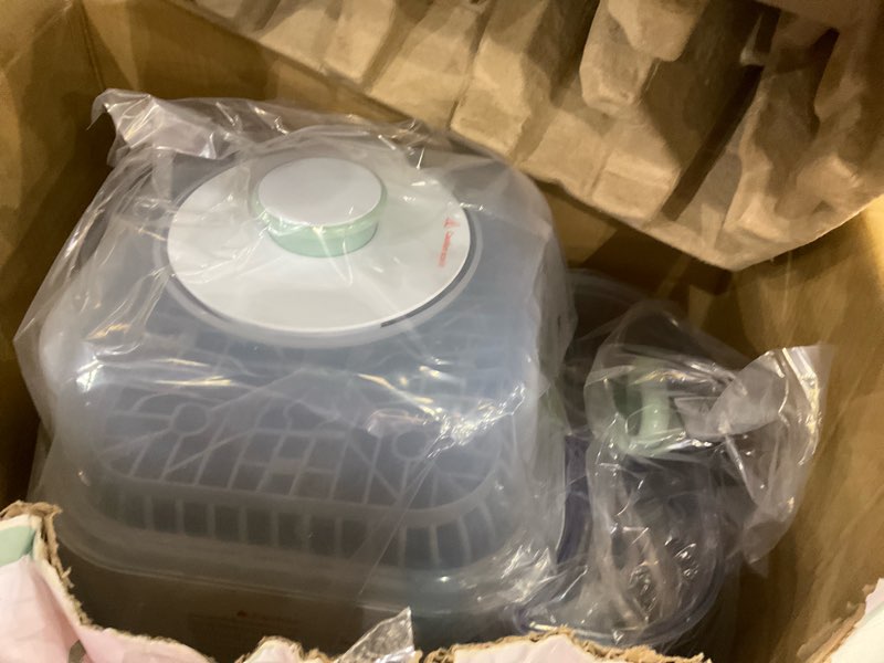 Condition photo showing As Is for Momcozy KleanPal Pro Baby Bottle Washer, Sterilizer & Dryer - All-in-One Cleaning Machine for Bottles, Pump Parts & Baby Essentials - Time-Saving & Effortless Care