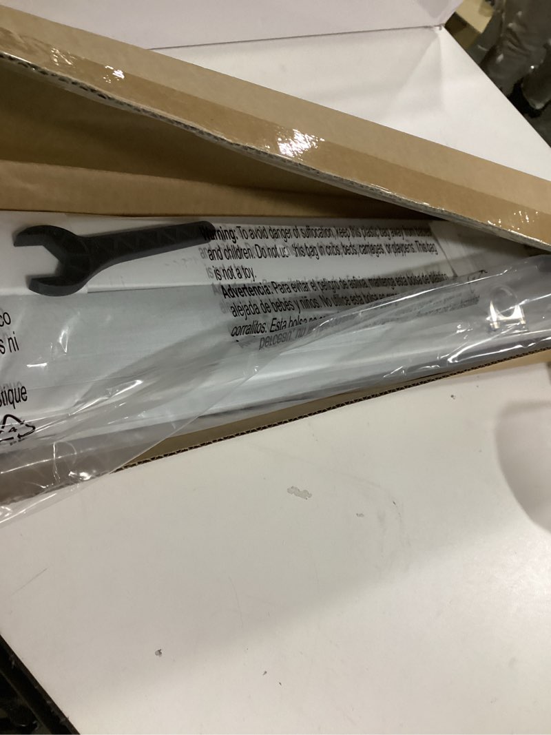 Condition photo showing Good Condition for LazBlinds No Tools No Drill Cordless Cellular Shades, Blackout Light Blocking Honeycomb Shades for Home, Thermal Insulation Blinds for Windows, 32" W x 72" H, White Blackout-white 32" W x 72" H