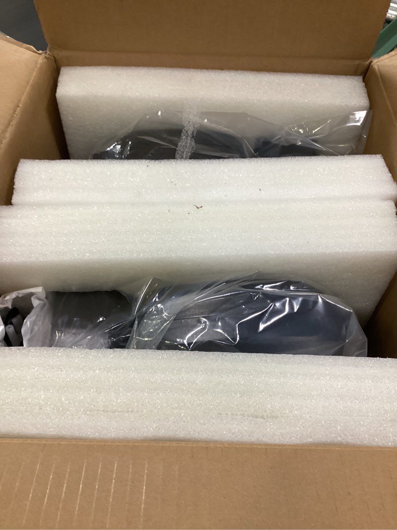 Condition photo showing New/Like New for stage lights moving head light 8 gobos 8 colors 11 channels 2pcs 60w spotlight dmx 512 with sound activated for wedding dj party (90wb-2pack)