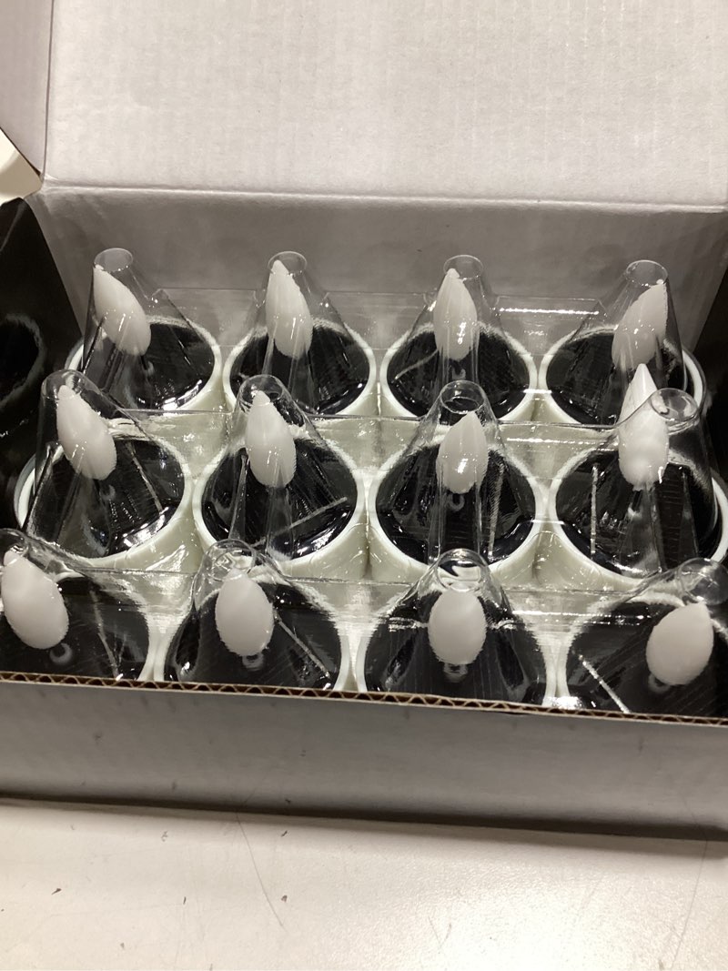 Condition photo showing Good Condition for pchero solar tea lights outdoor waterproof, 12pcs, 1.5"x2.1" | rechargeable, dusk to dawn, flameless flickering, led votives candles, for patio lantern garden mason jar camping decor