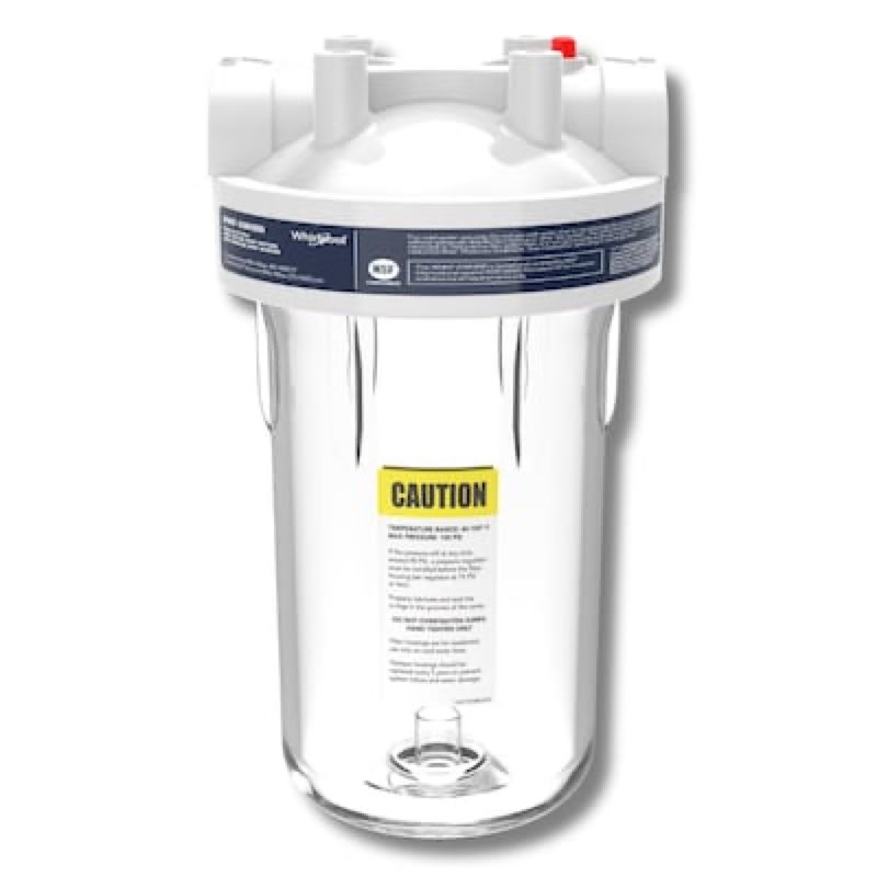 whirlpool large capacity whole house water filtration system single-stage 4-gpm