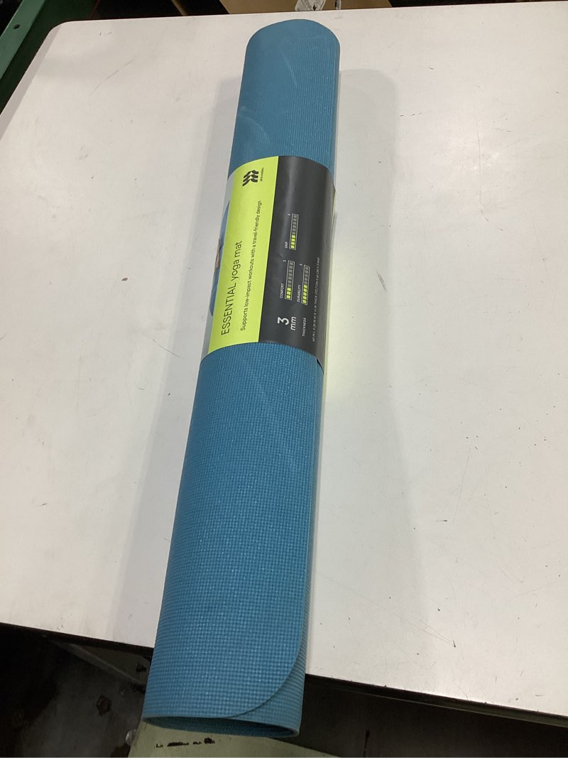 Condition photo showing Good Condition for yoga mat blue (3mm) - all in motion