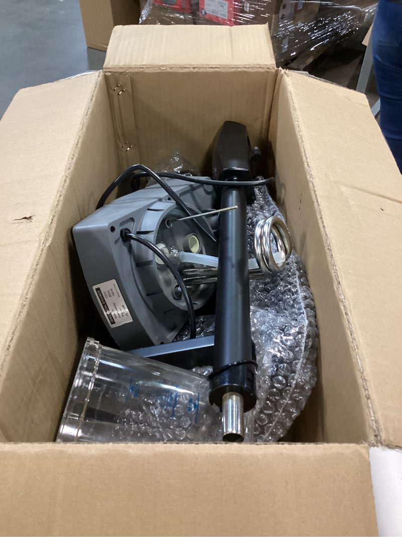 Condition photo showing As Is for TASALON Professional Ionic Facial Steamer, 2-in-1 Face Steamer for Facial with 5X Magnifying Foldable Arm, Mist Face Steamer Salon Spa Beauty Skin Care Equipment, Aroma Therapy Nozzle Included- Blcak