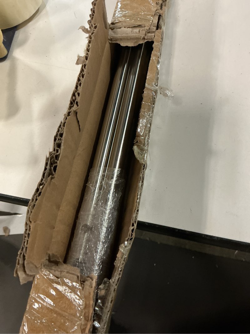 Condition photo showing As Is for Extended Roof Bracket Kit, Suitable 6 -14 inch Chimney Stove Pipe for Stability, Adjustable Extended Roof Brace for Securing 6 -14in Diameter Stove Pipe Silver, Mounting Brackets Adjustable Legs