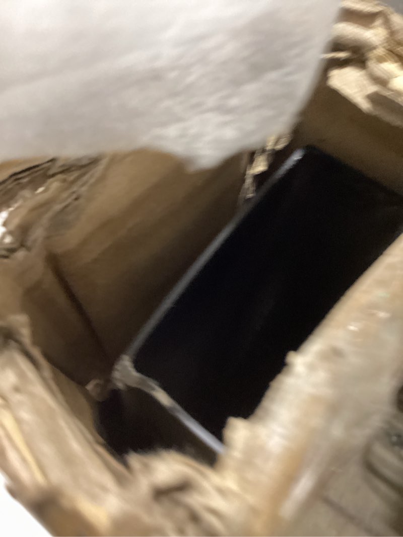 Condition photo showing Good Condition for 1pack 5ft stainless steel t304 black handrail for cable railing with nylon end cap kits, 2.36" w x 1.18" h cuttable flat handrail rectangular top rail for stair railing indoor outdoor