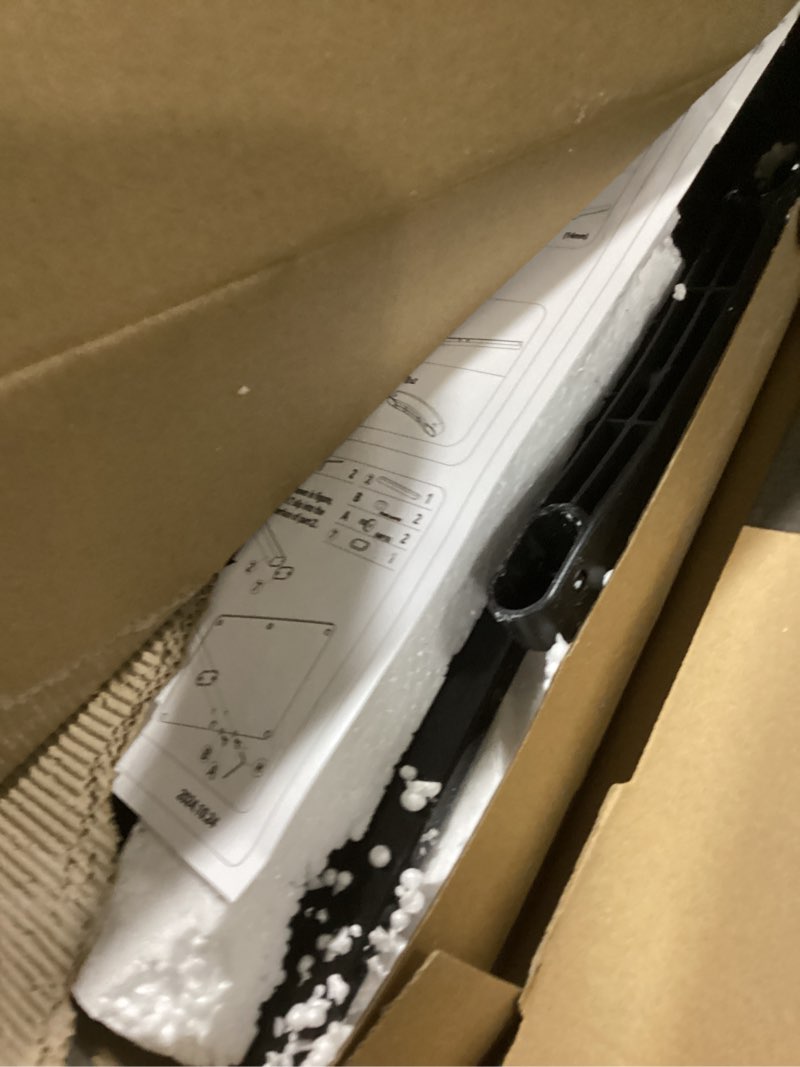 Condition photo showing Good Condition for Universal Floor TV Stand with Mount 80 Degree Swivel Height Adjustable and Space Saving Design for Most 27 to 65 inch LCD, LED OLED TVs, Perfect for Corner & Bedroom HT1002B 27"-55" SWIVEL FLOOR TV STAND WITH MOUNT