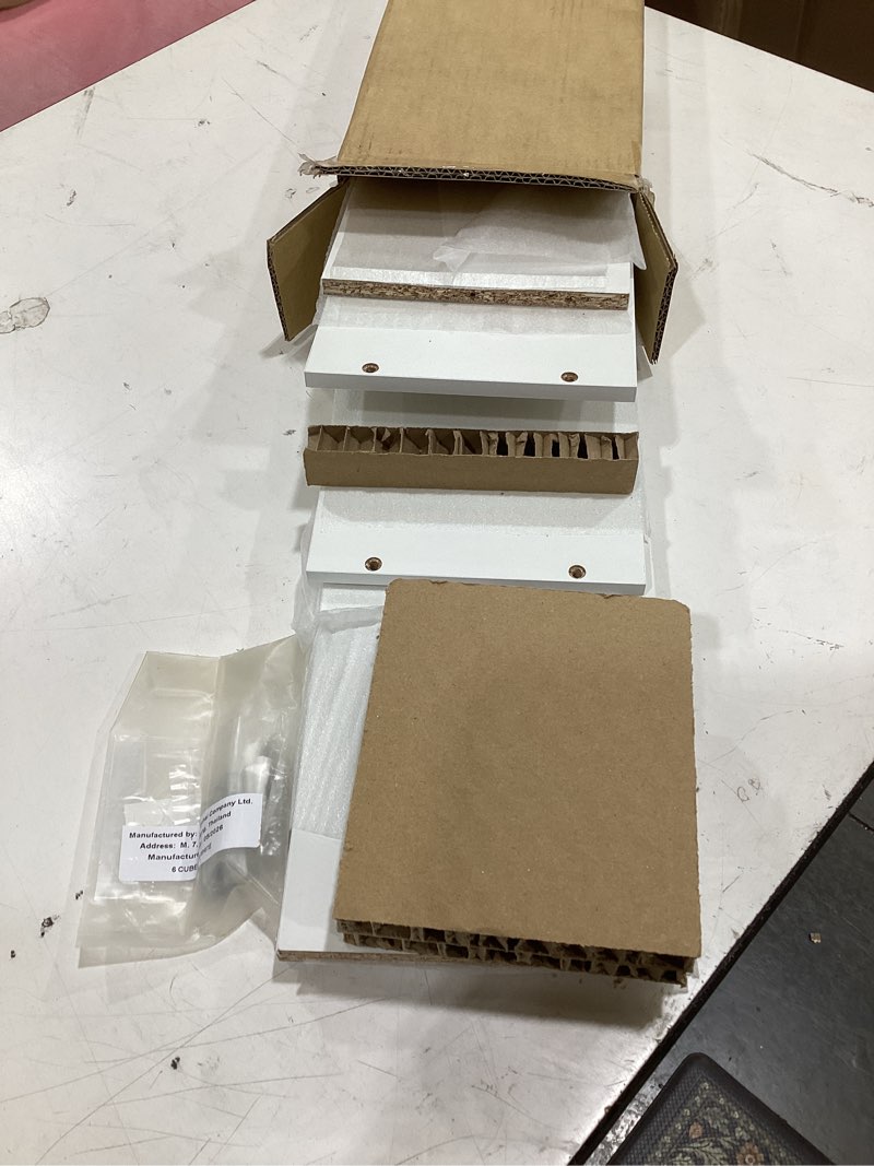 Condition photo showing Good Condition for 6" 6 cube mini organizer white - brightroom™