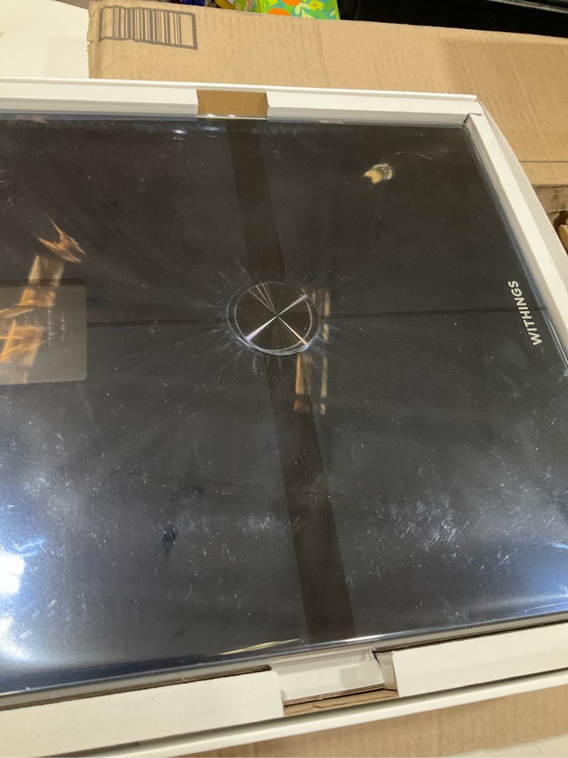 Condition photo showing Good Condition for withings body smart - accurate scale for body weight and fat percentage, body composition wi-fi and bluetooth weight scale, baby weight scale, smart scale apple health compatible, bathroom scale black body smart