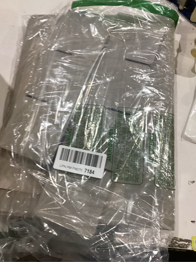 Condition photo showing As Is for ZOBER Underbed Christmas Ornament Storage Box - Stores 72 Large 4" Ornaments, With Dividers - Tear Proof 600D Oxford Fabric, Ornament Organizer Storage Box, Durable Christmas Containers Holder - Green Green - Underbed 72 - 4" Ornaments