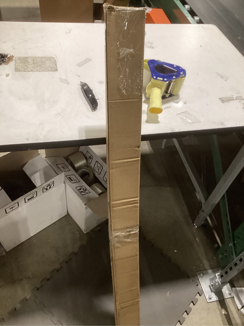 Condition photo showing Good Condition for LazBlinds Cordless White 1" Room Darkening Vinyl Mini Blinds, 48" W X 48" H Horizontal Window Blinds