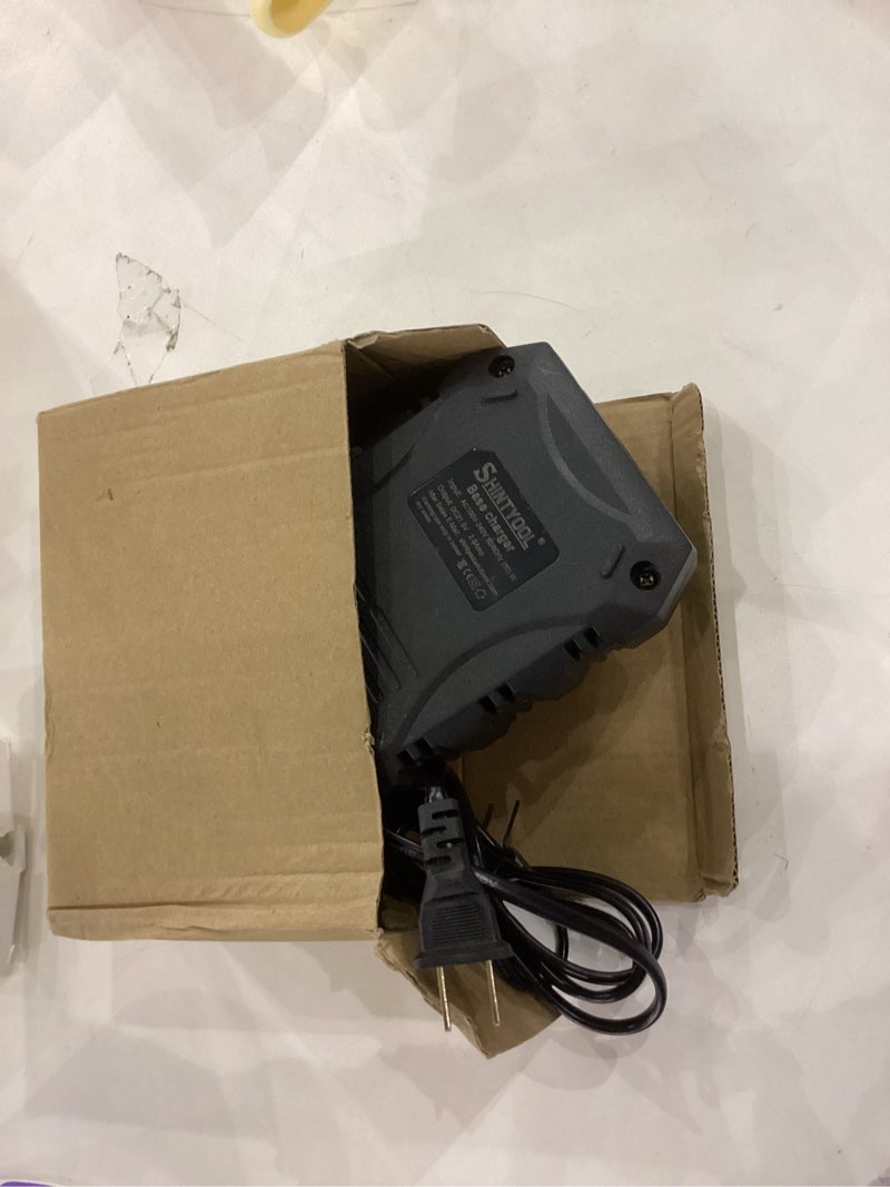 SHINTYOOL 21V Single Port Rapid Charger Base, Fast Charger for 21V Lithium-Ion Battery (Battery Not 