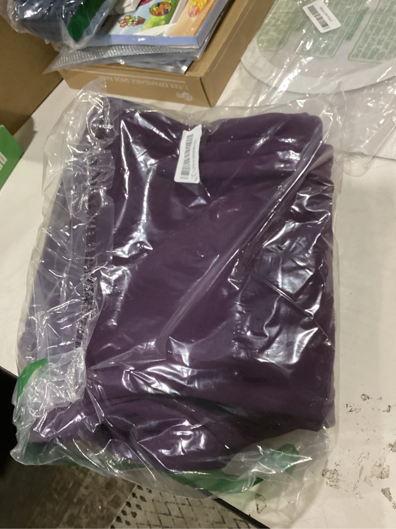 Condition photo showing Good Condition for women's-snow-ski-pants-fleece-lined-waterproof-insulated flare warm for snowboard winter hiking travel 5 pockets regular 31" medium purple