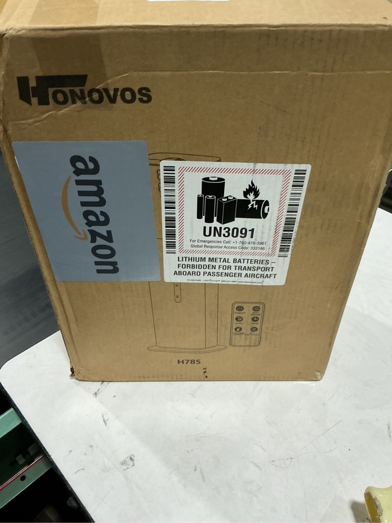 Condition photo showing Good Condition for Humidifiers Large Room Bedroom with 7 Colors Light, 2.1Gal(8L) 3 Speed Quiet Ultrasonic Cool Mist Humidifier with 360° Nozzle, Humidity Setting, Timer,Aroma Box for Home Plant Baby Yoga Sleep (Black)
