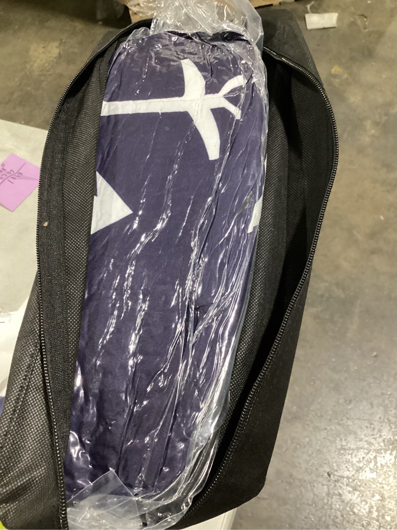 Condition photo showing New/Like New for Comforter Set king Size, Nautical Navy Blue Sea 7 Pcs Bedding for Kids and Adults, Geometric Sailor Anchors Bed Sheet Sets with Fitted Sheet 2 Pillowcases & 2 Shams for Bedroom Bed Decor Full Nautical Anchors