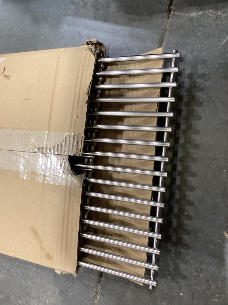 Condition photo showing Good Condition for s6301c (3-pack) 18 3/4" stainless steel cooking grid for bbq tek gsc3219ta, gsc3219tn, master forge b10lg25 members mark b09smg1-3f, b09smg-3, bq05046-6, bq05046-6a, bq06042-1 grill