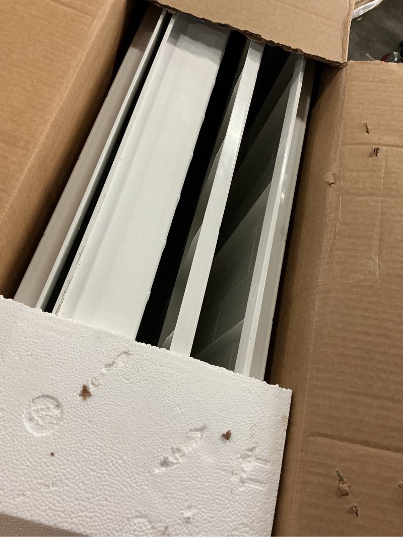Condition photo showing Good Condition for nextile 60 in. w x 30 in. d x 60 in. h four-piece direct-to-stud composite alcove tub surround in white