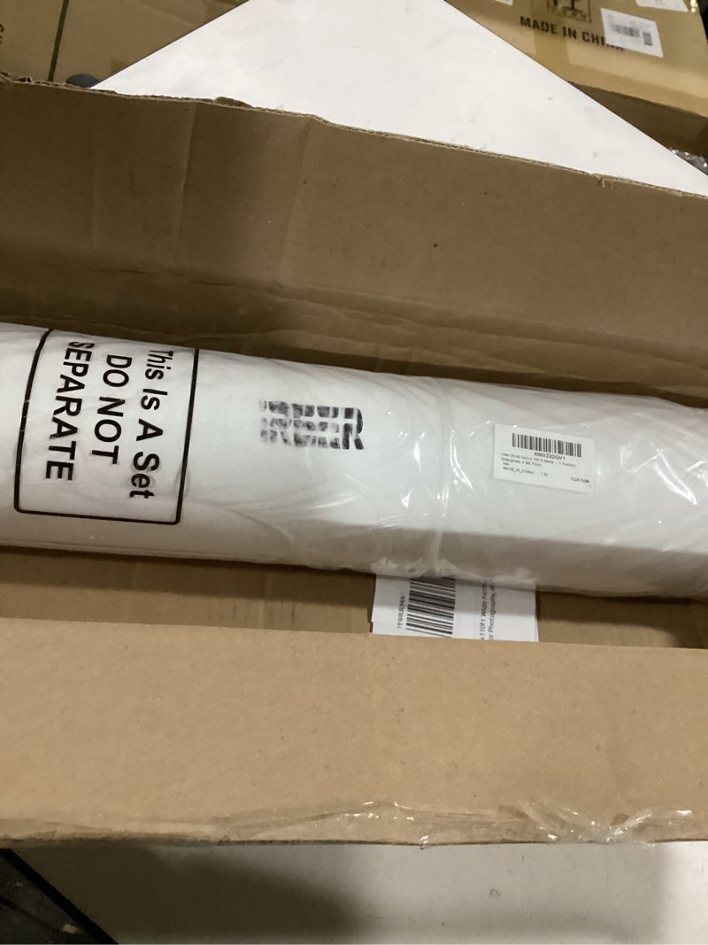 Condition photo showing As Is for ireer 23.62 inch x 100 ft matte printable adhesive vinyl roll inkjet sticker paper for all professional inkjet printers for office diy factory enterprise, 4 mil thick