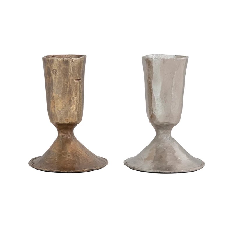 Metal Taper Holder, 2 Finishes SKU#DF5698A
