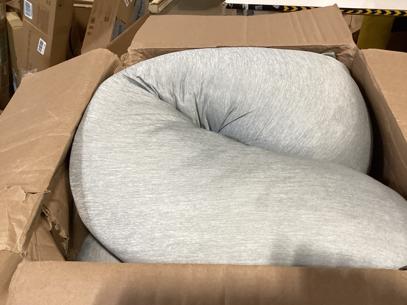 Condition photo showing Good Condition for momcozy pregnancy pillows with cooling cover, u-shaped full body maternity pillow for side sleepers 57 inch - support for back, hip, belly, legs for pregnant women